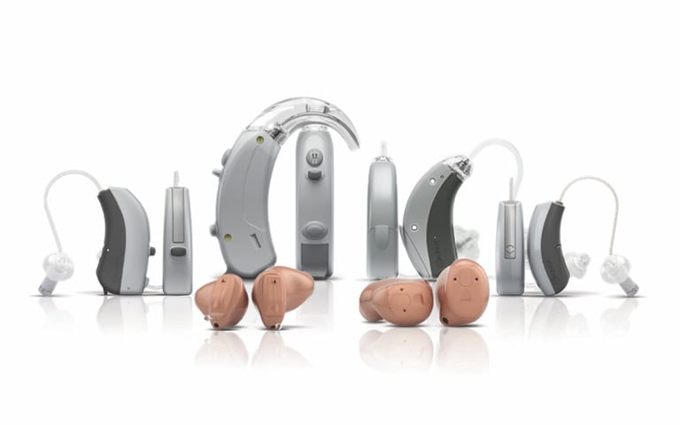 Hearing aid styles and types